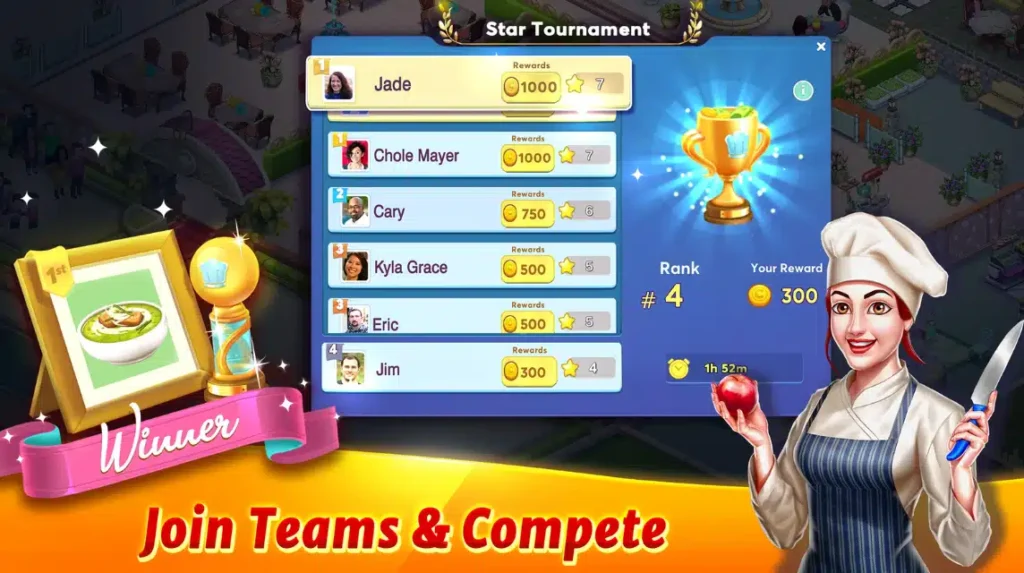Star Chef 2: Build Restaurant