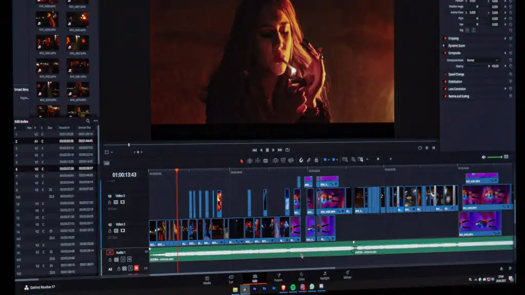 editing video