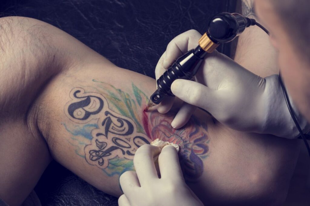 cara membuat tato badan