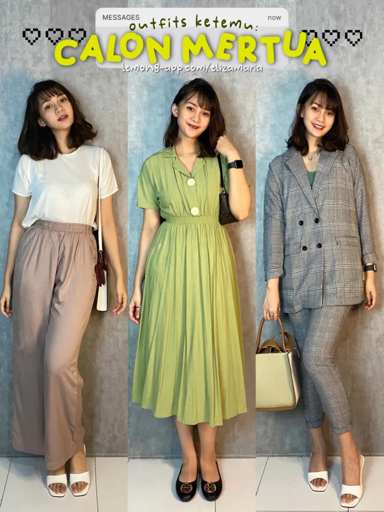 ootd ketemu calon mertua